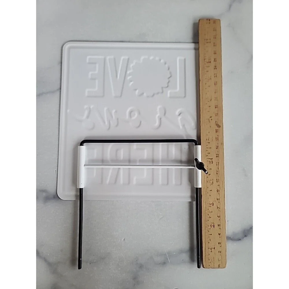 Love Grows Here Metal Garden Sign - Picture 8 of 10